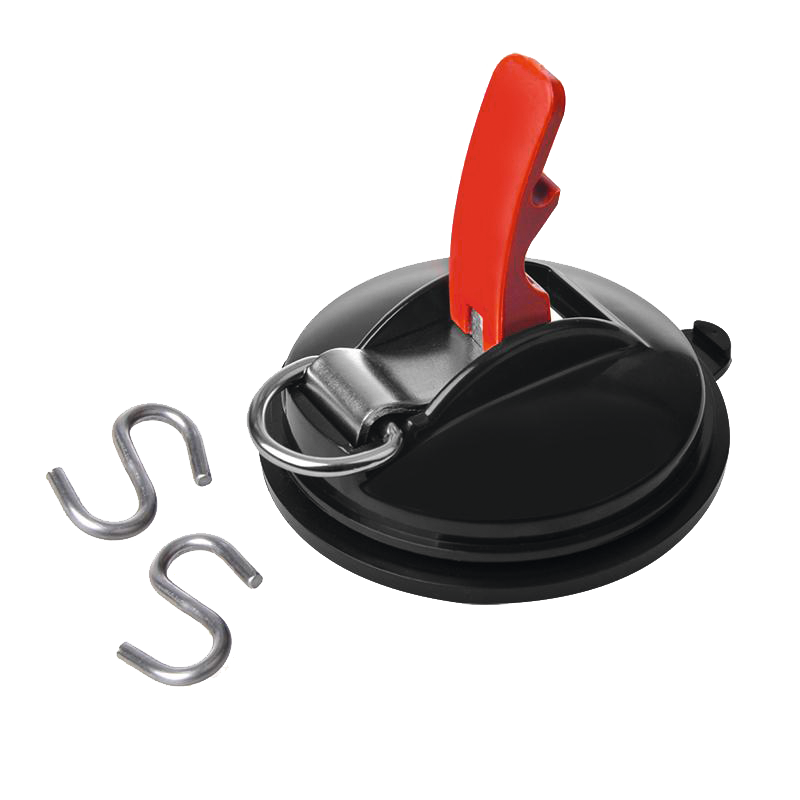 Befestigungs-Saugnapf (Ring+S-Haken)