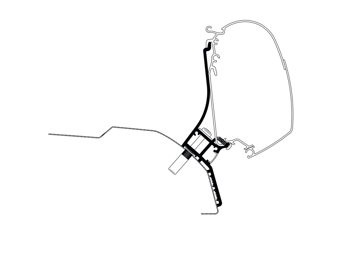 Ducato H2 Lift RoofAdapter LED 375cm (S) (1)