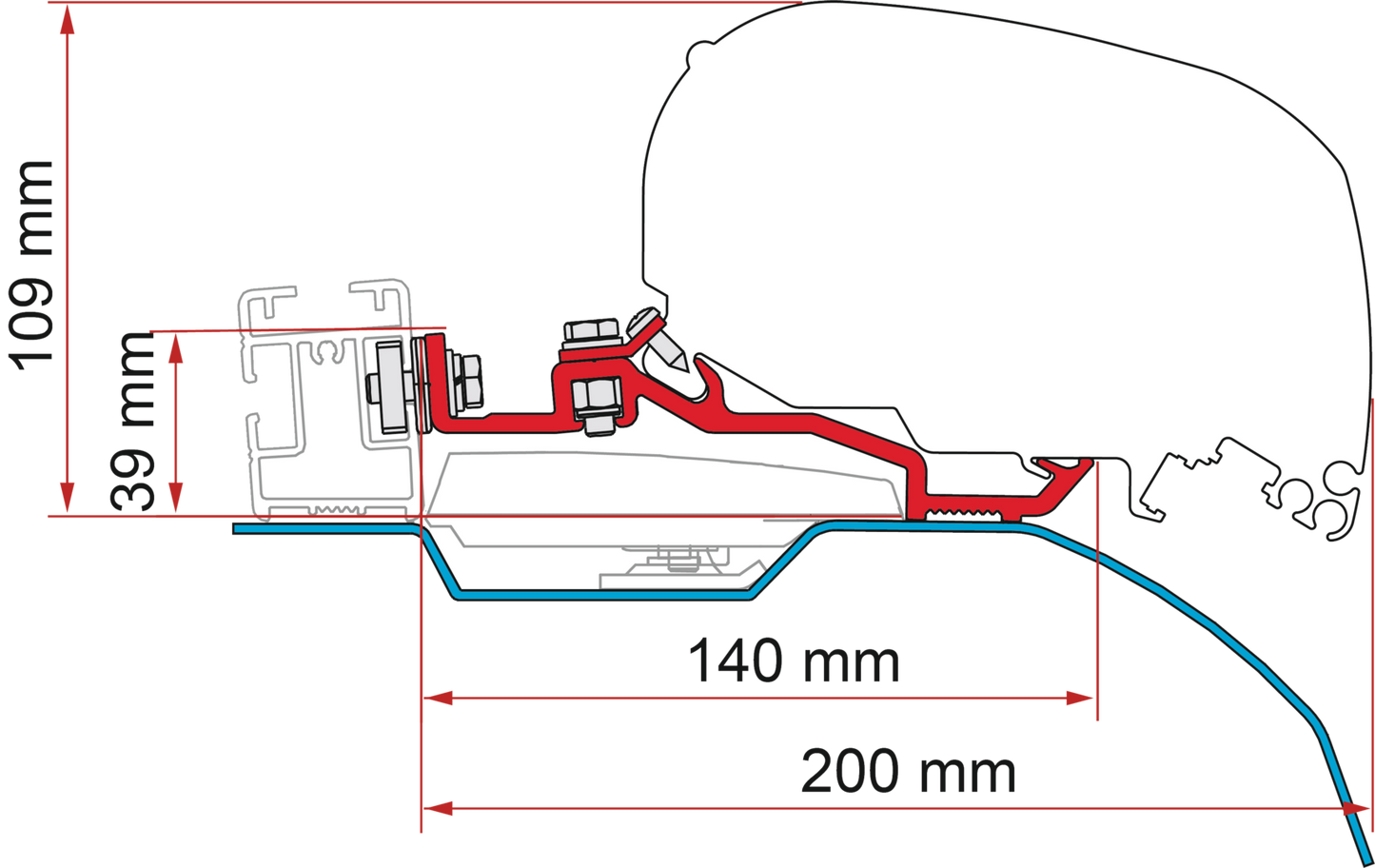 Kit Ducato H2 Smart Clamp System