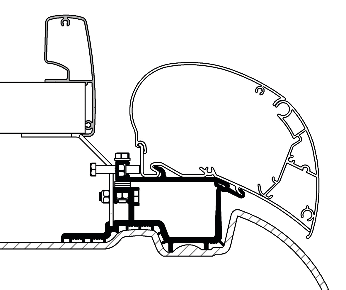 Adapterset Serie 6 MBS-VW