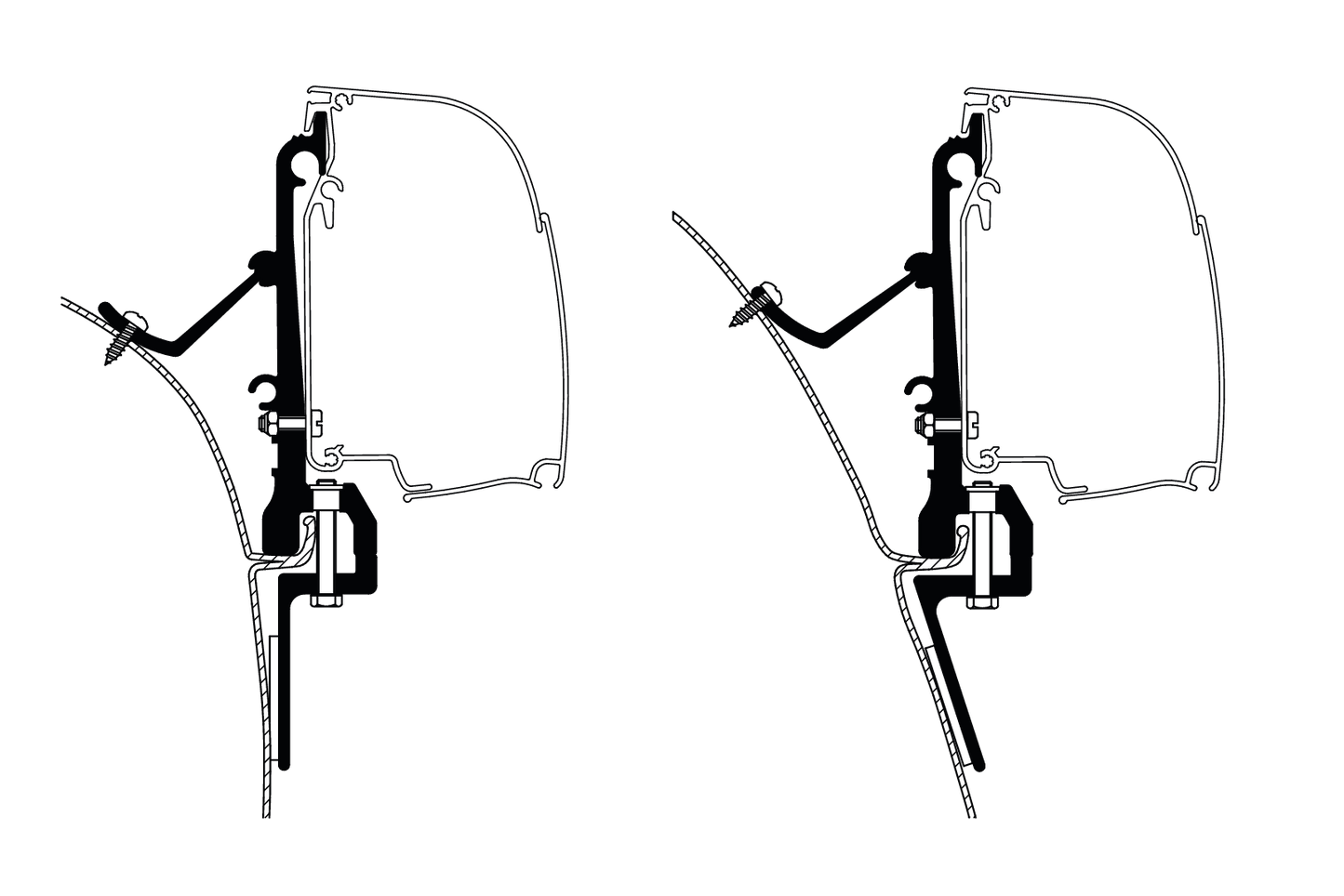 Van-Adapter, 3 Stk. (B)