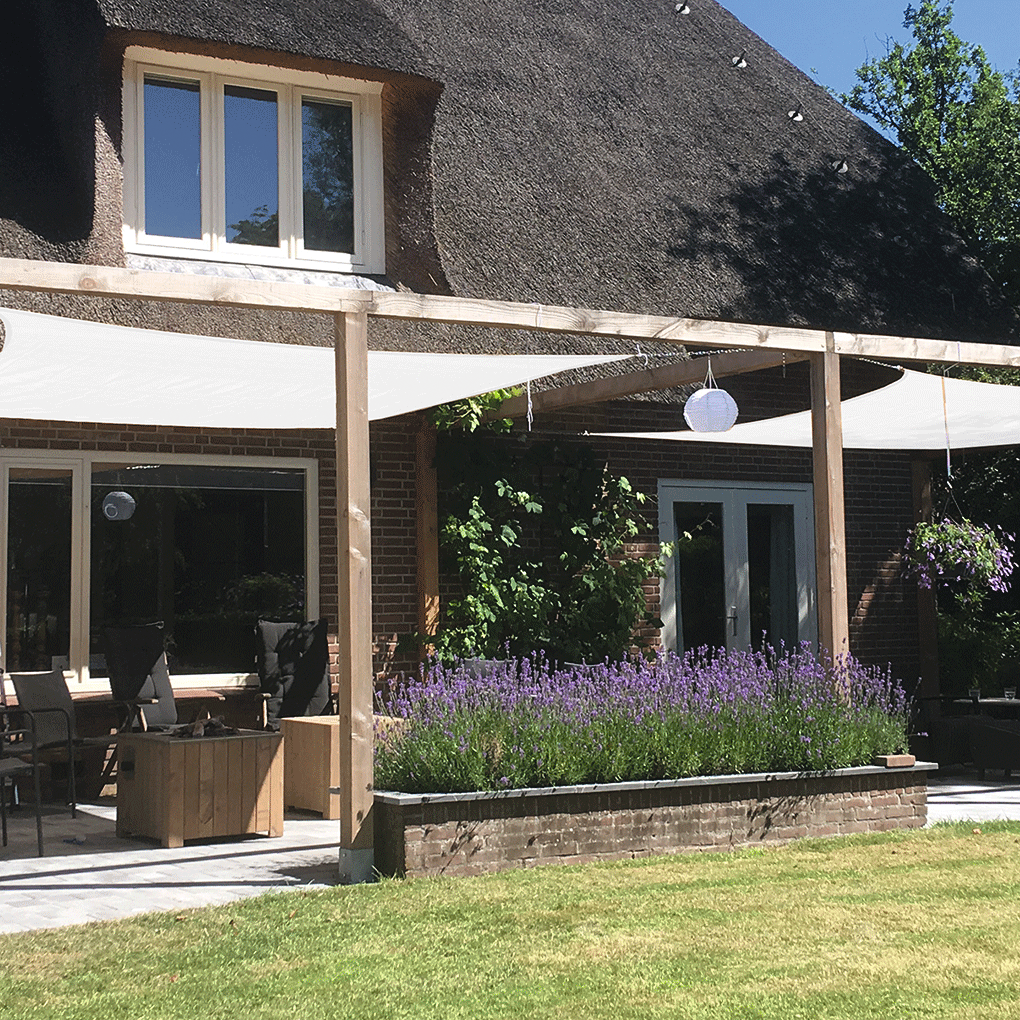 Sonnensegel Rechteck 360 cm anthr. (A)