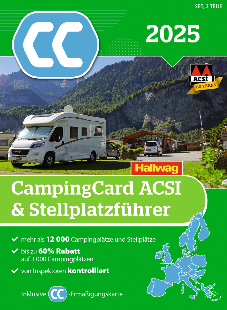 ACSI CampingCard & Stellplatzf. 2025 (A)