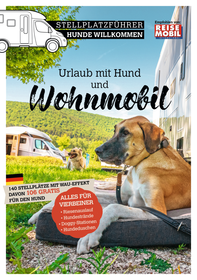 Stellplatzführer Urlaub mit Hund