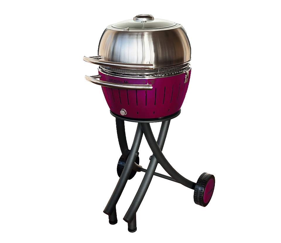 LotusGrill® XL GartenSet Pflaumenlila(B)