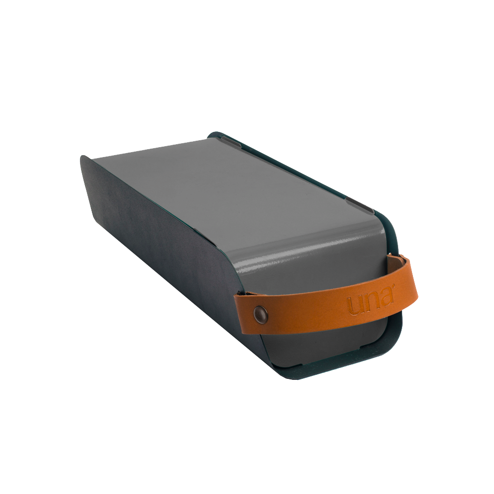 UNA Portable Grill Graphite Grau (R)