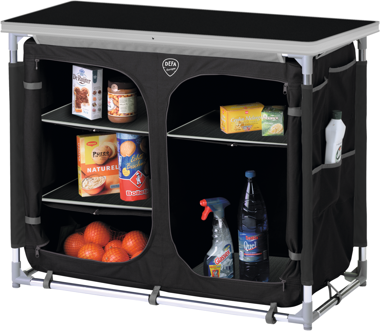 DEFA Vorratsschrank 92x47x82 grau (A)