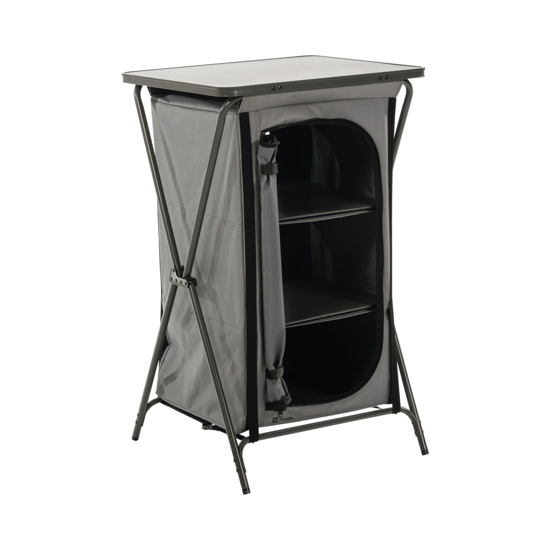 Vorratsschrank TOLEDO niedrig dark grey