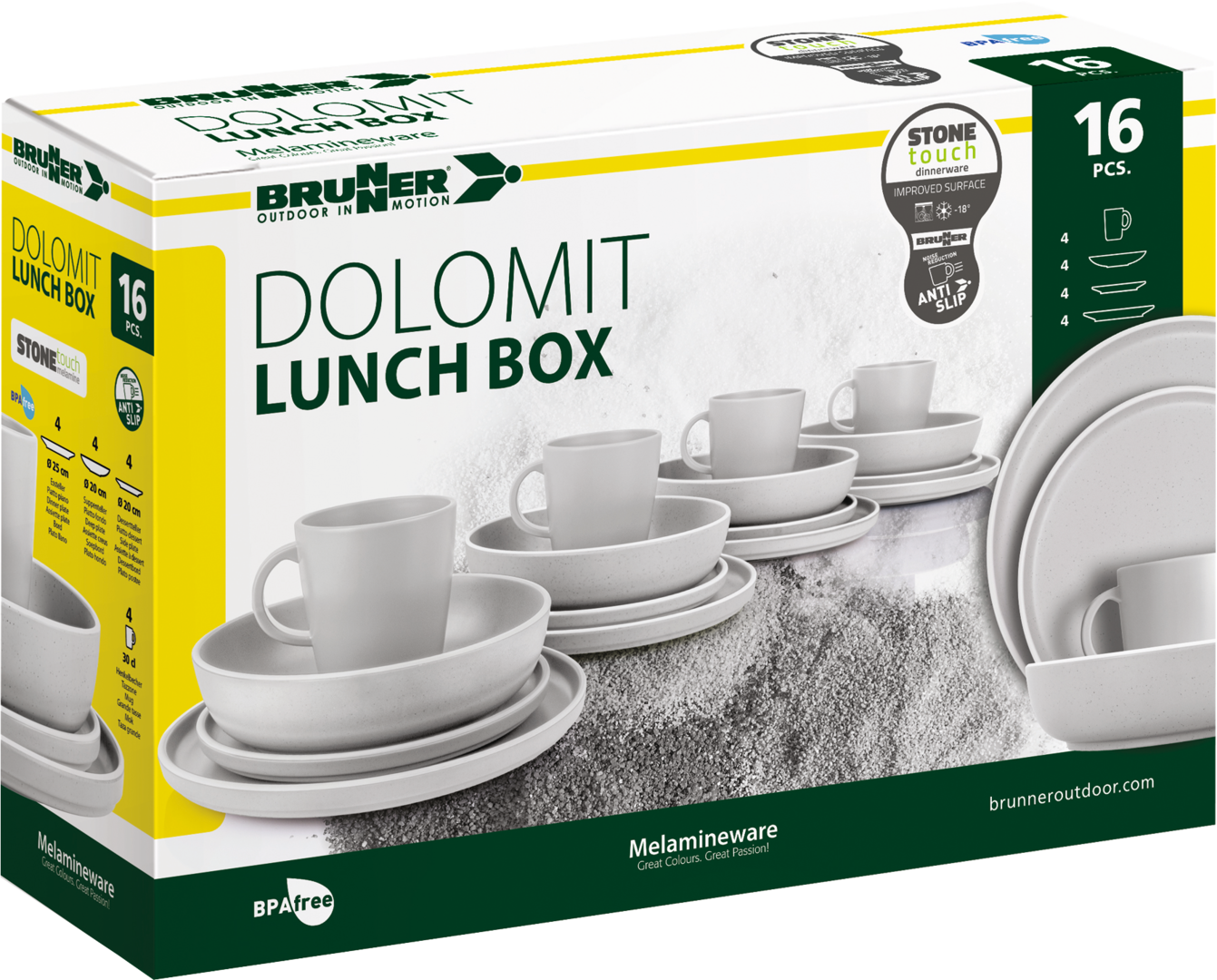 Lunch Box DOLOMIT WHITE