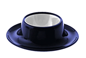 Eierbecherset TWIST blau 4 tlg (R)
