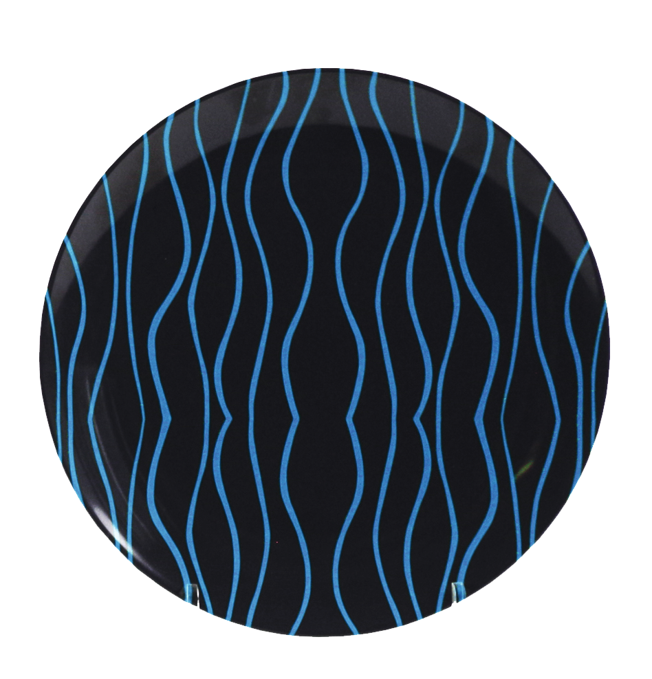 Essteller grau-blau (R)