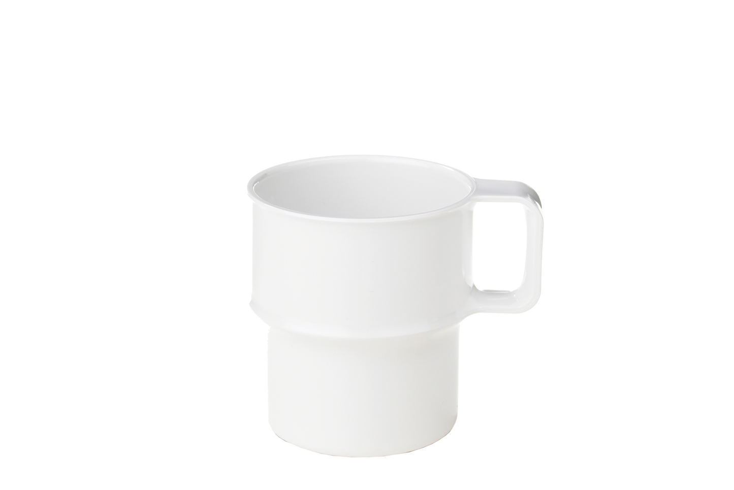 Henkelbecher BASIC weiß (R)