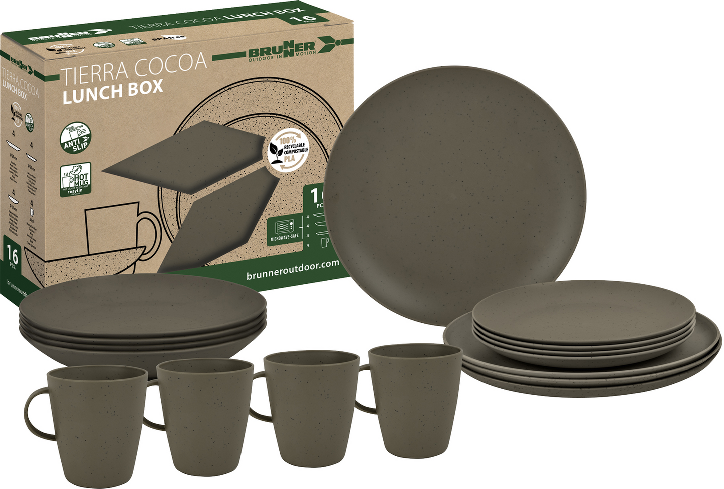 Lunch Box PLA TIERRA COCOA