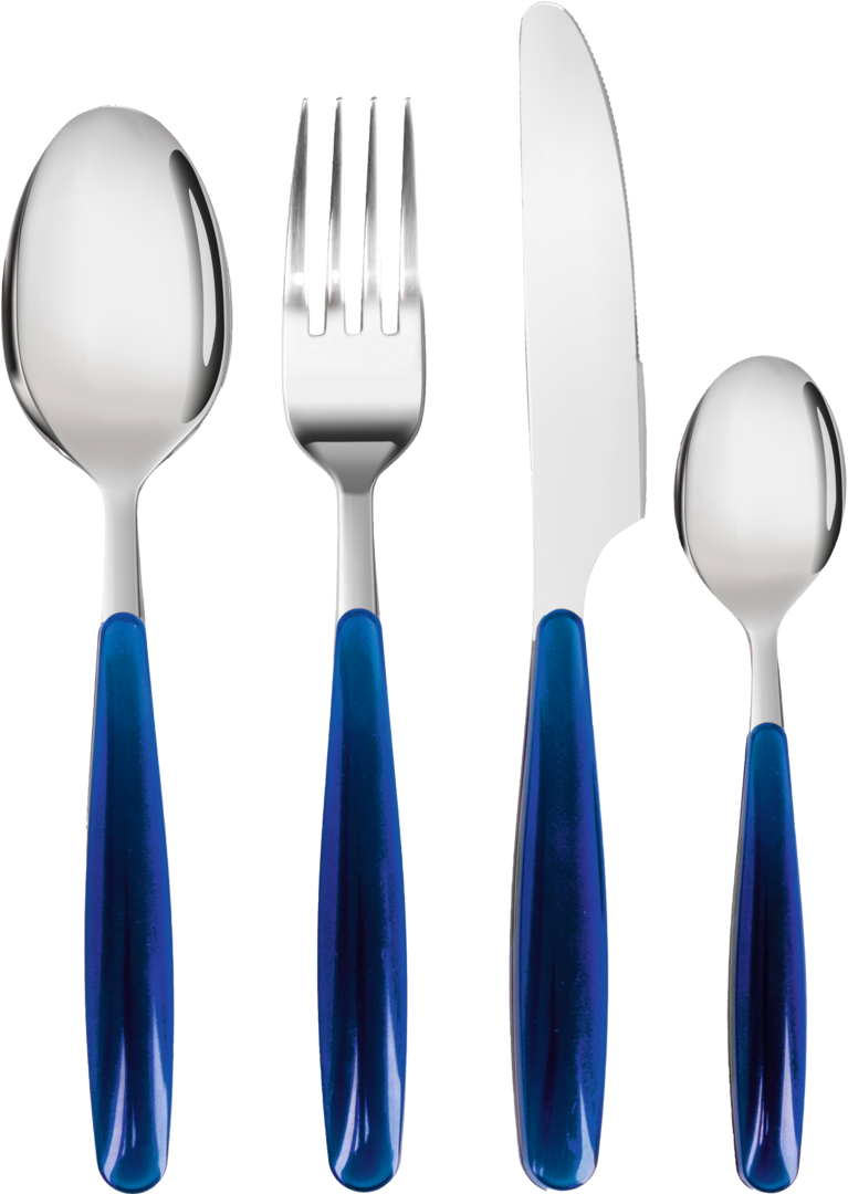 Besteckset SAPORA dunkelblau