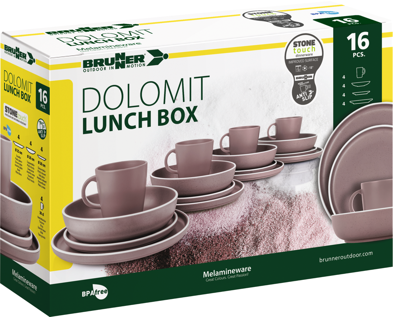 Lunch Box DOLOMIT ROSE