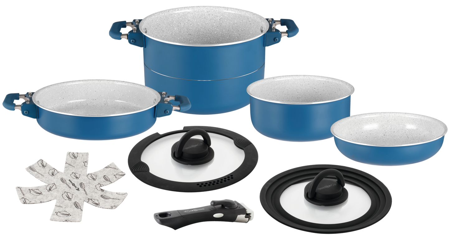 Topfset CAREZZA MAGNETOGRIP 7+1 ø 24