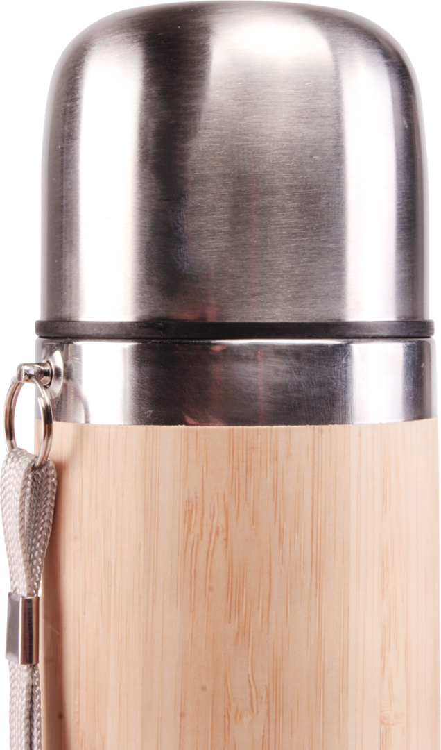 Thermosflasche ViaMondo Bambus 0,5 l