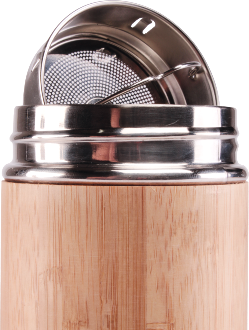 Thermosflasche ViaMondo Bambus 0,33 l