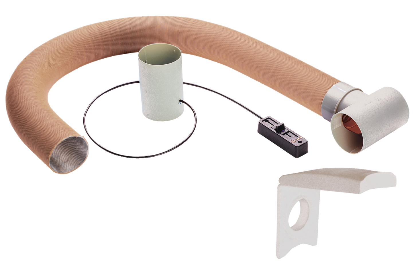 Vorzelt-Warmluft-Set weiß