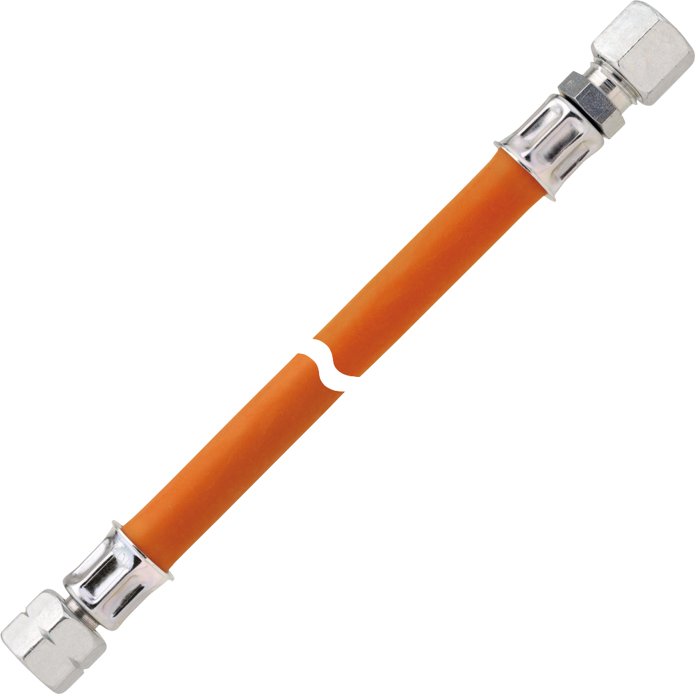 MD-Gasschlauch G1-4LH-ÜMxRVS10x750