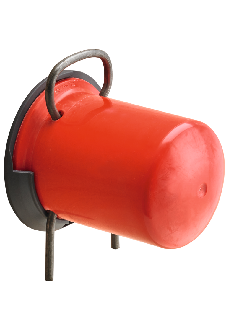 Gasflaschenschutzkappenhalter