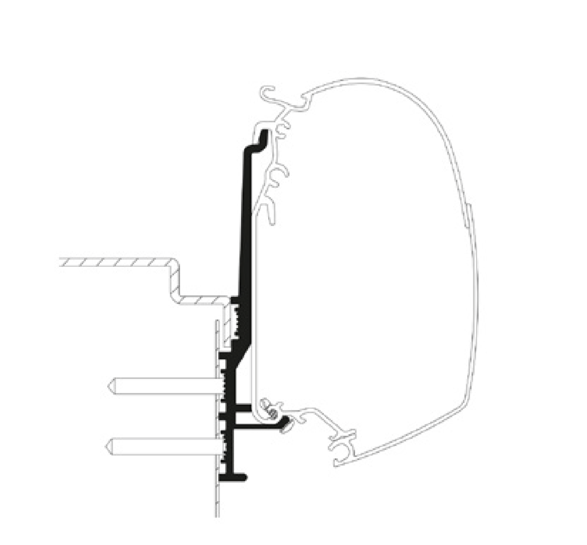 Adapter Knaus Tourer CUV (S) (B)