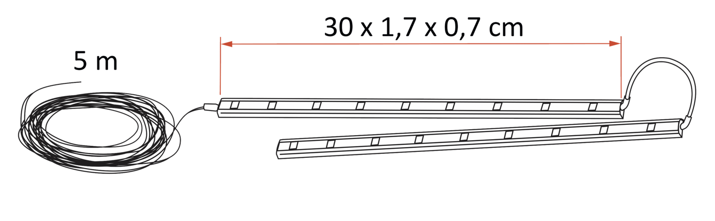 Awning Arms LED 4000K