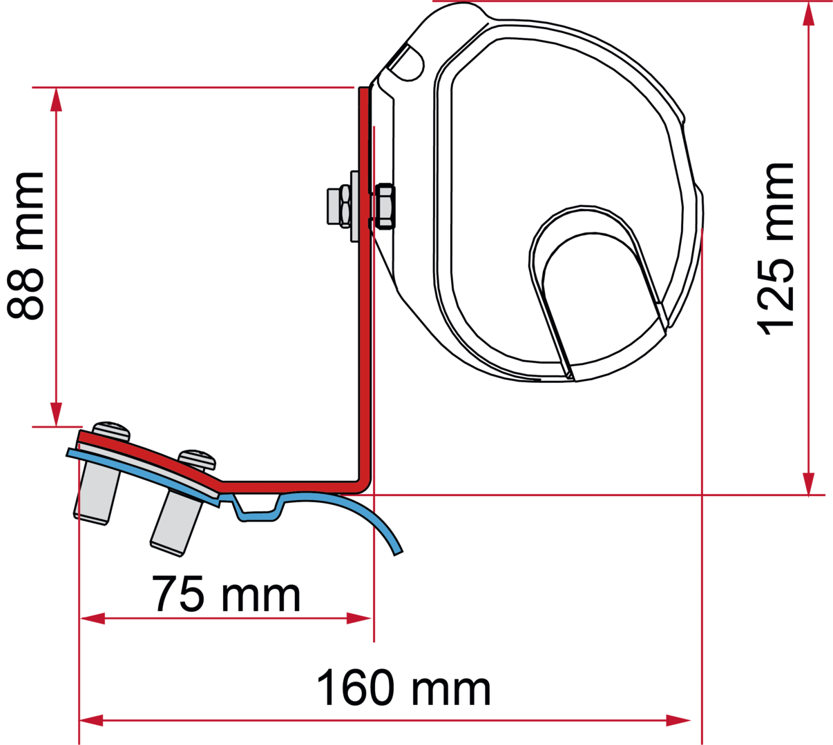 Adapter-Kit F35 Vito/Vito Marco Polo