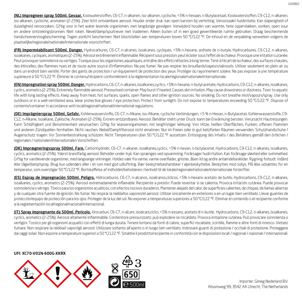 Travellife Imprägnierspray