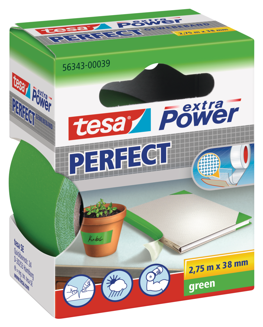 tesa® Extra Power® Perfect grün275-38(R)