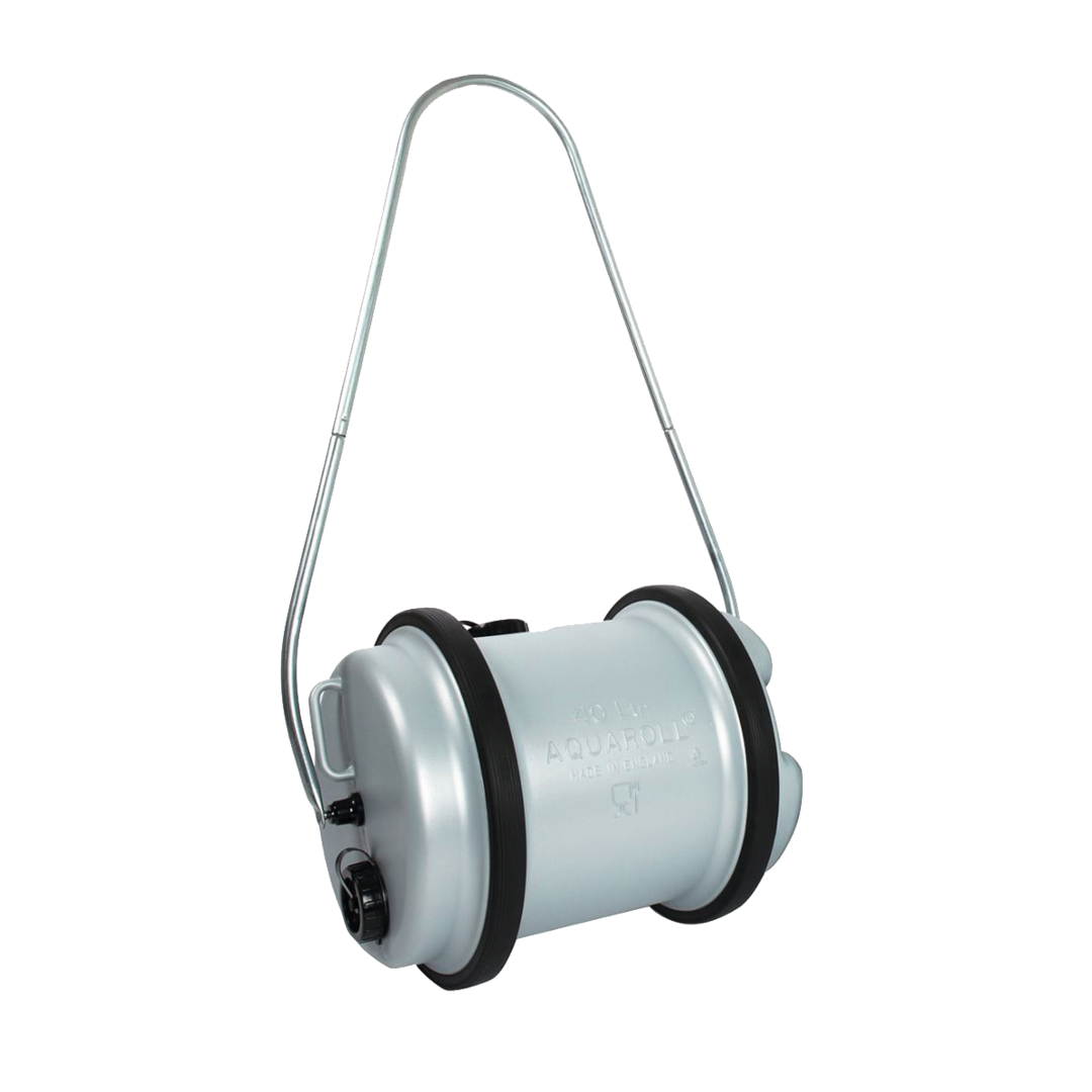 Wasserbehälter aquaroll PREMIUM silver