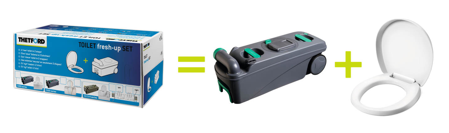 Toilet FreshUp-Set C500 (Standard)