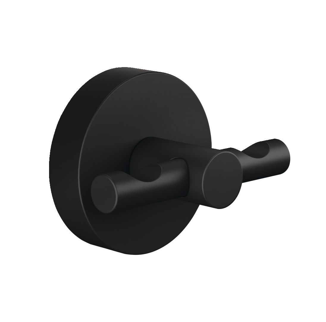 tesa® Moon Black Mantelhaken (R)
