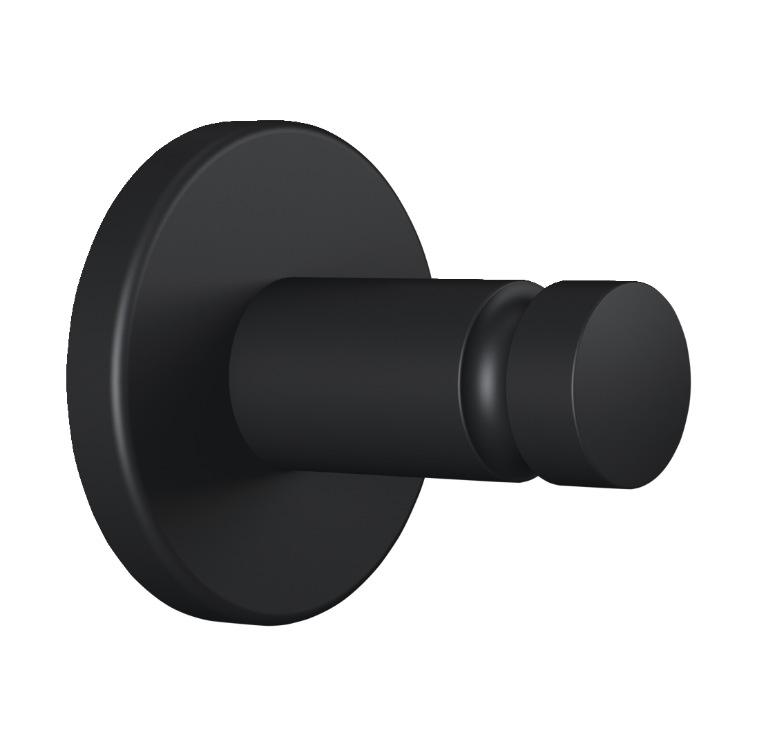 tesa® Moon Black Handtuchhaken (R)