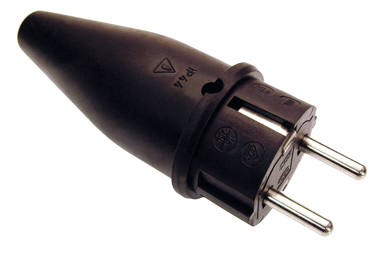 Schutzkontakt-Stecker (R)