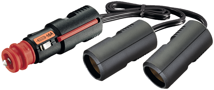 Kabel mit Zwillingskupplung (R)