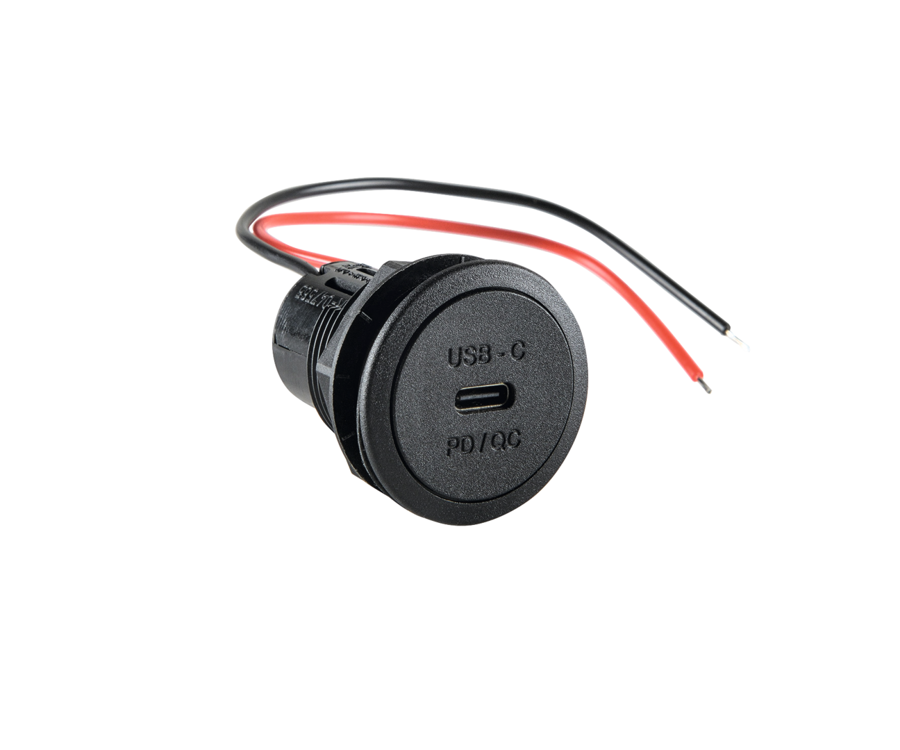 Power USB-C Einbausteckdose PD/QC