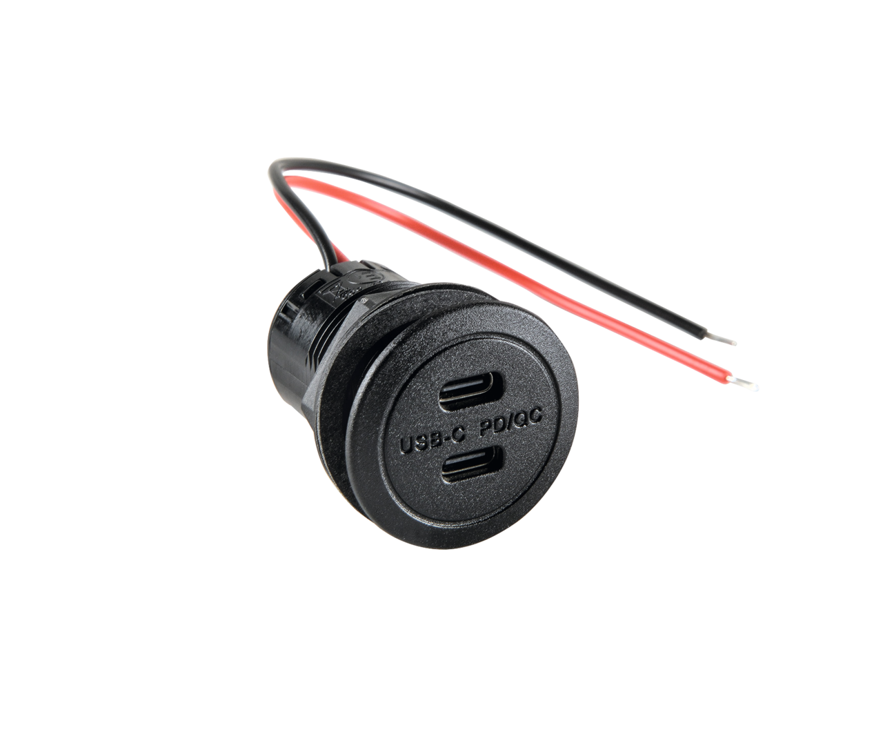 Power USB-C Doppelsteckdose PD/QC