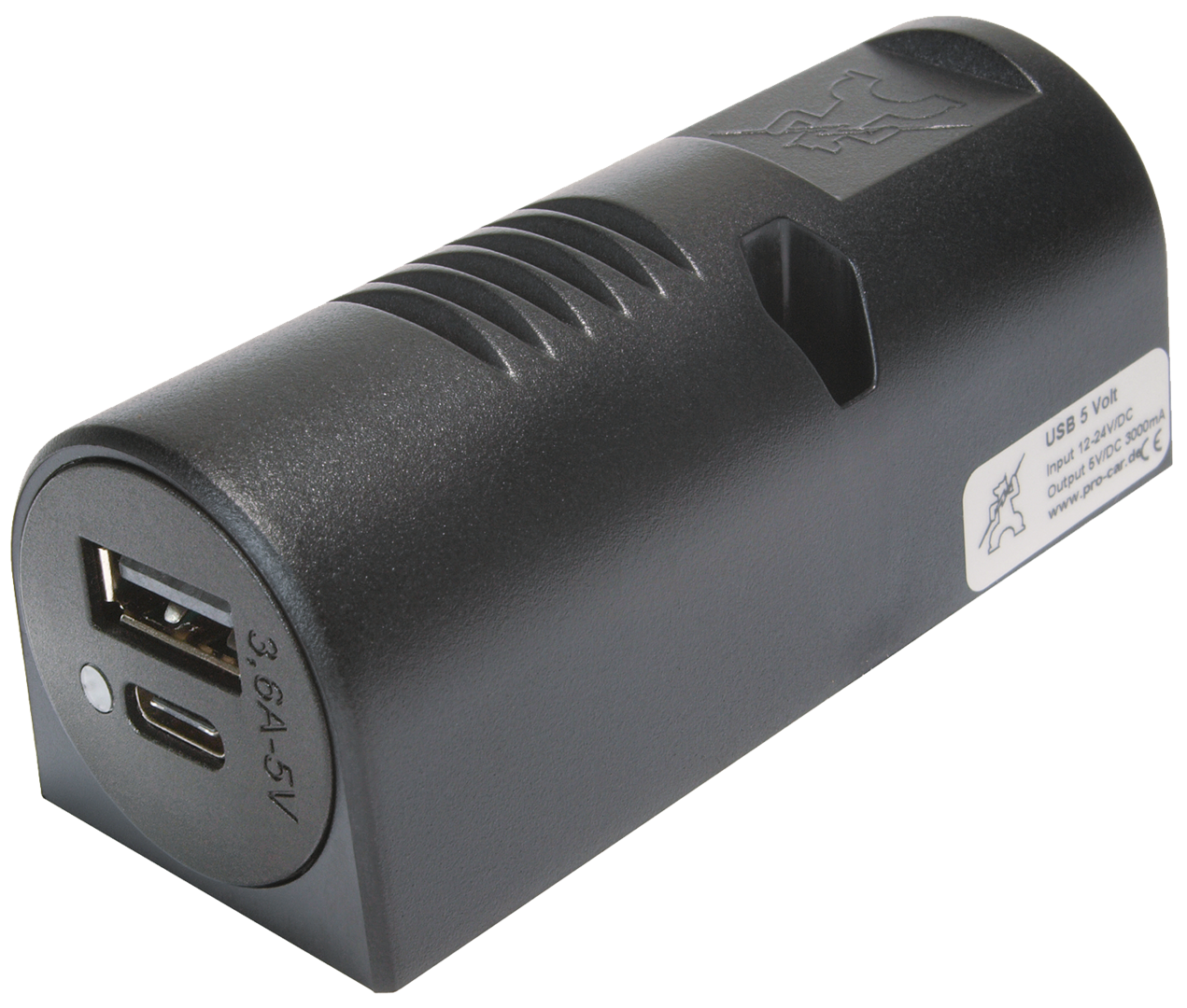 Aufbau-Powersteckdose mit USB-C/A