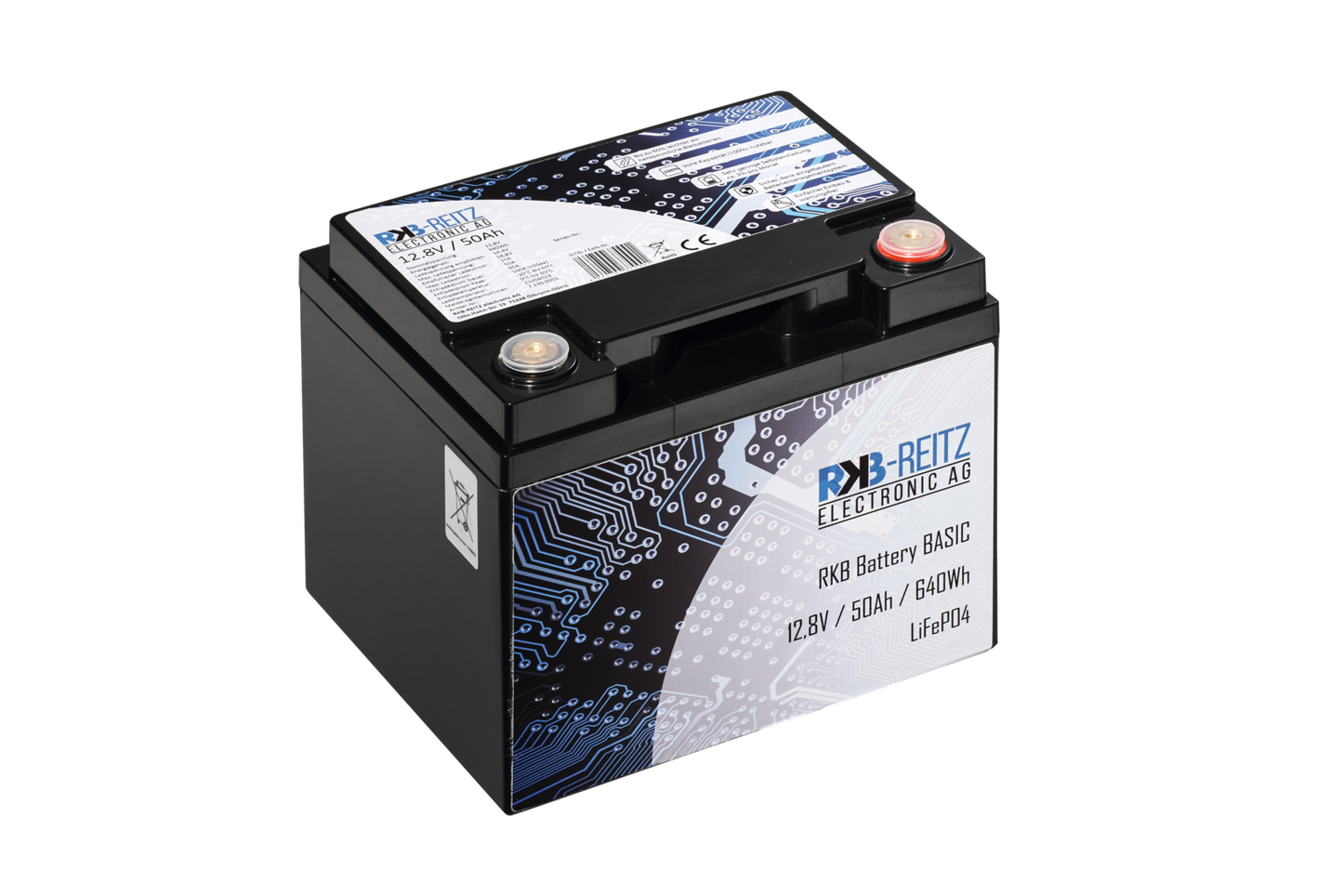 RKB Lithium 12V 50 Ah (S) (R)