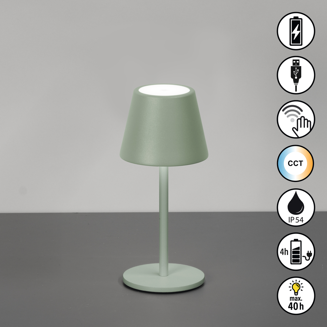 Lampe SALERNO grün