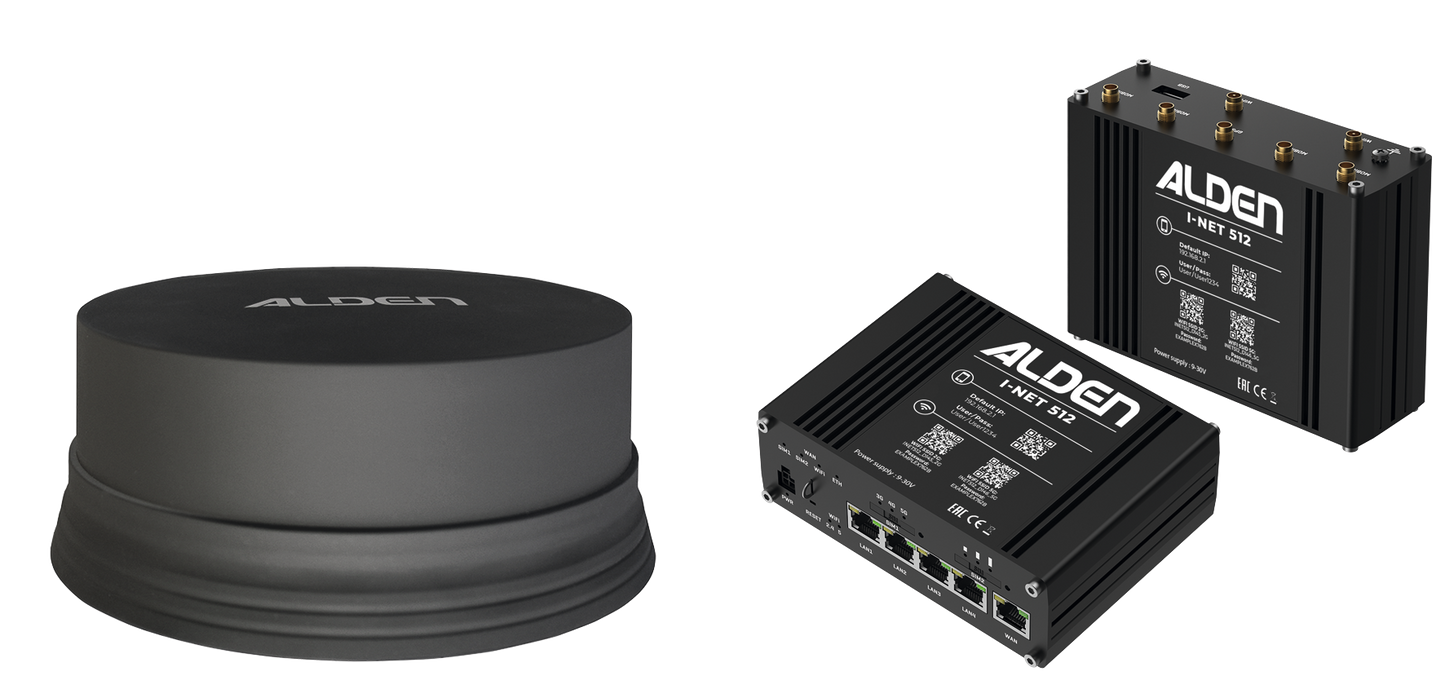 ALDEN I-Net-Camp-Set 512 Platinium (D)