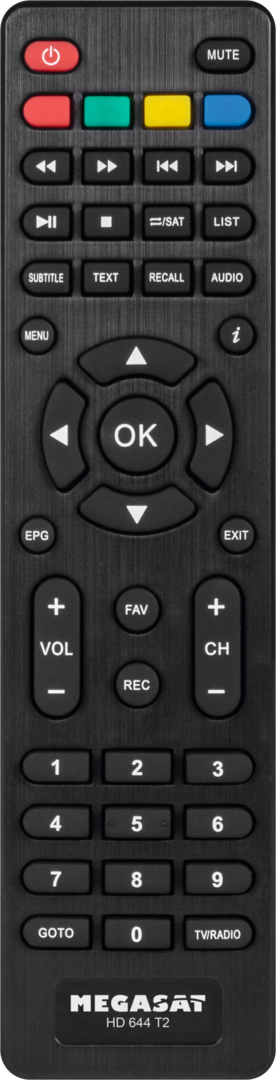 DVB-T2 Receiver HD 644T2