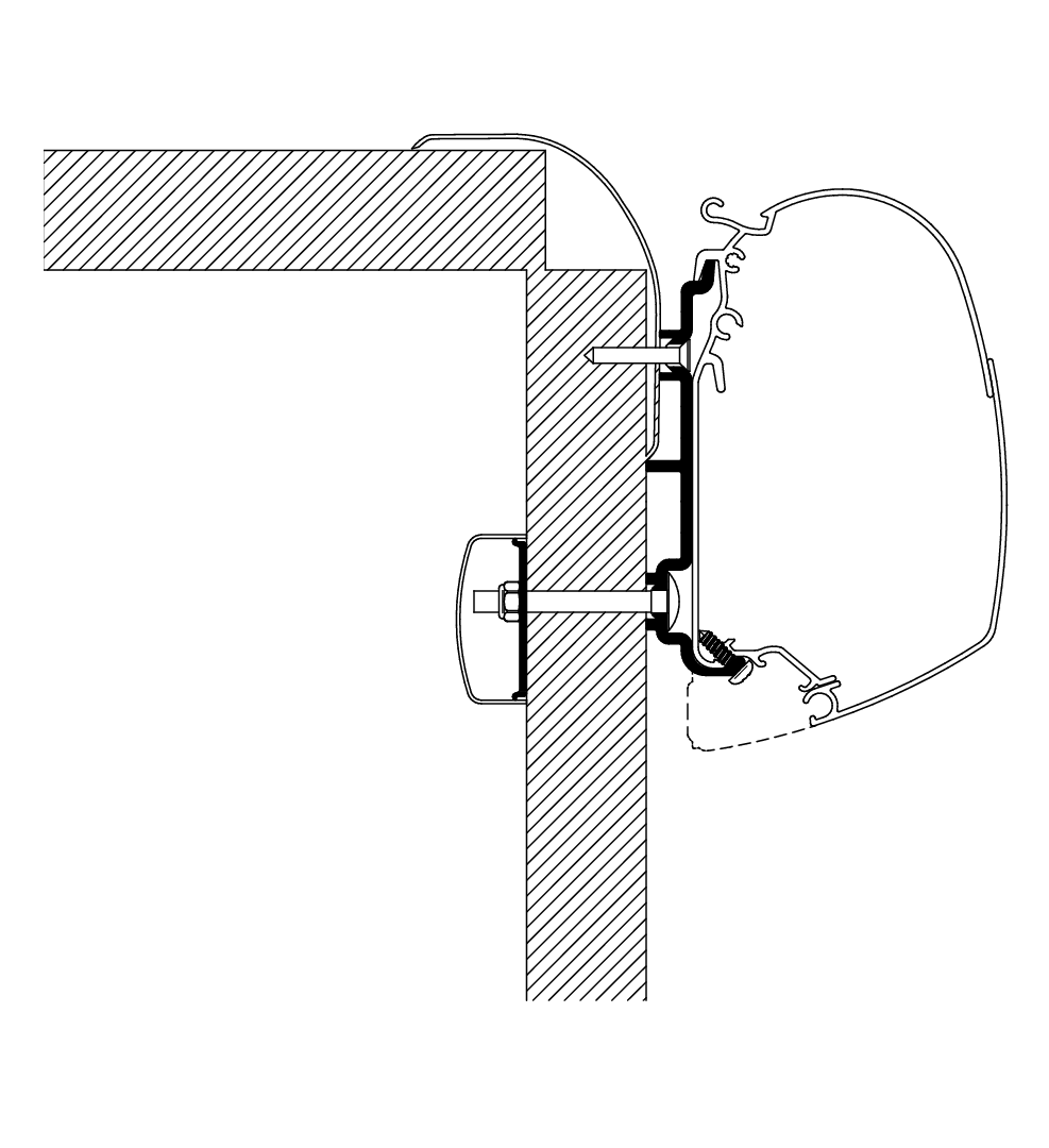 Frankia Adapter 400cm (S) (B)