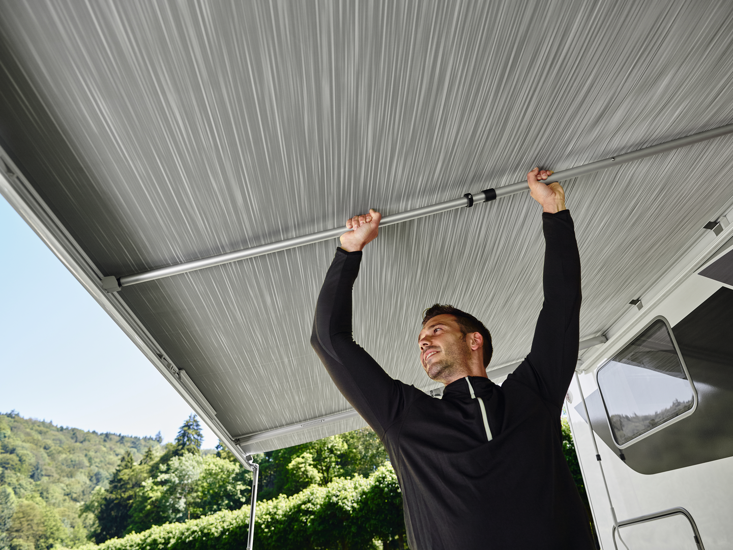 Spannstange G2, 275 cm Wand