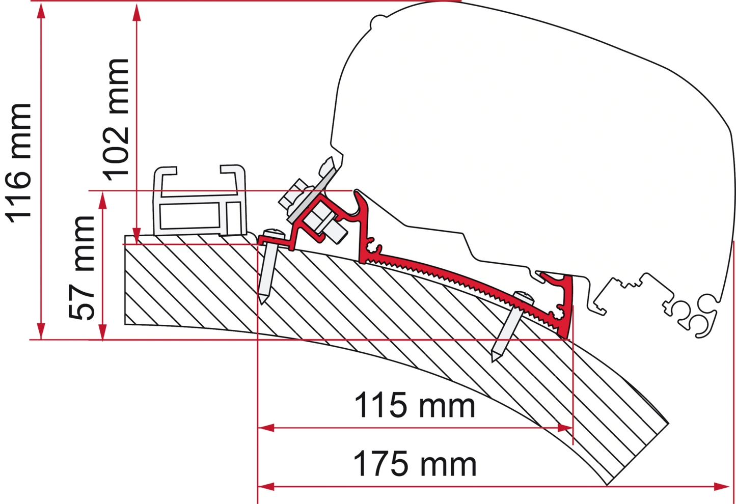 Adapter F80-F65 Carthago Chic 490 (S)(B)