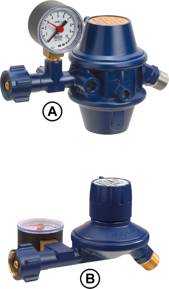 Zweiflaschenanlage Caramatic® 50 mbar