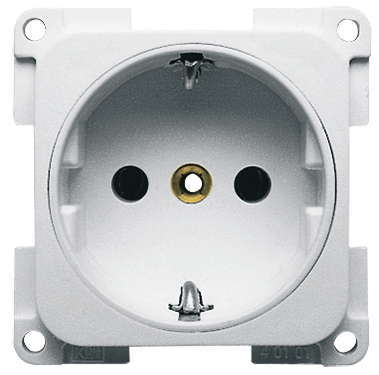 SCHUKO-Steckdose braun NV