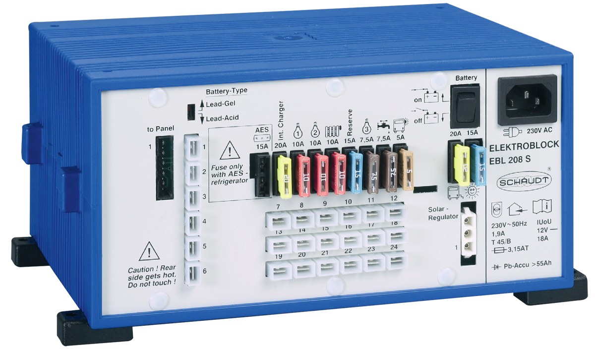Elektroblock EBL 208 mit Kontrolltafel (1)