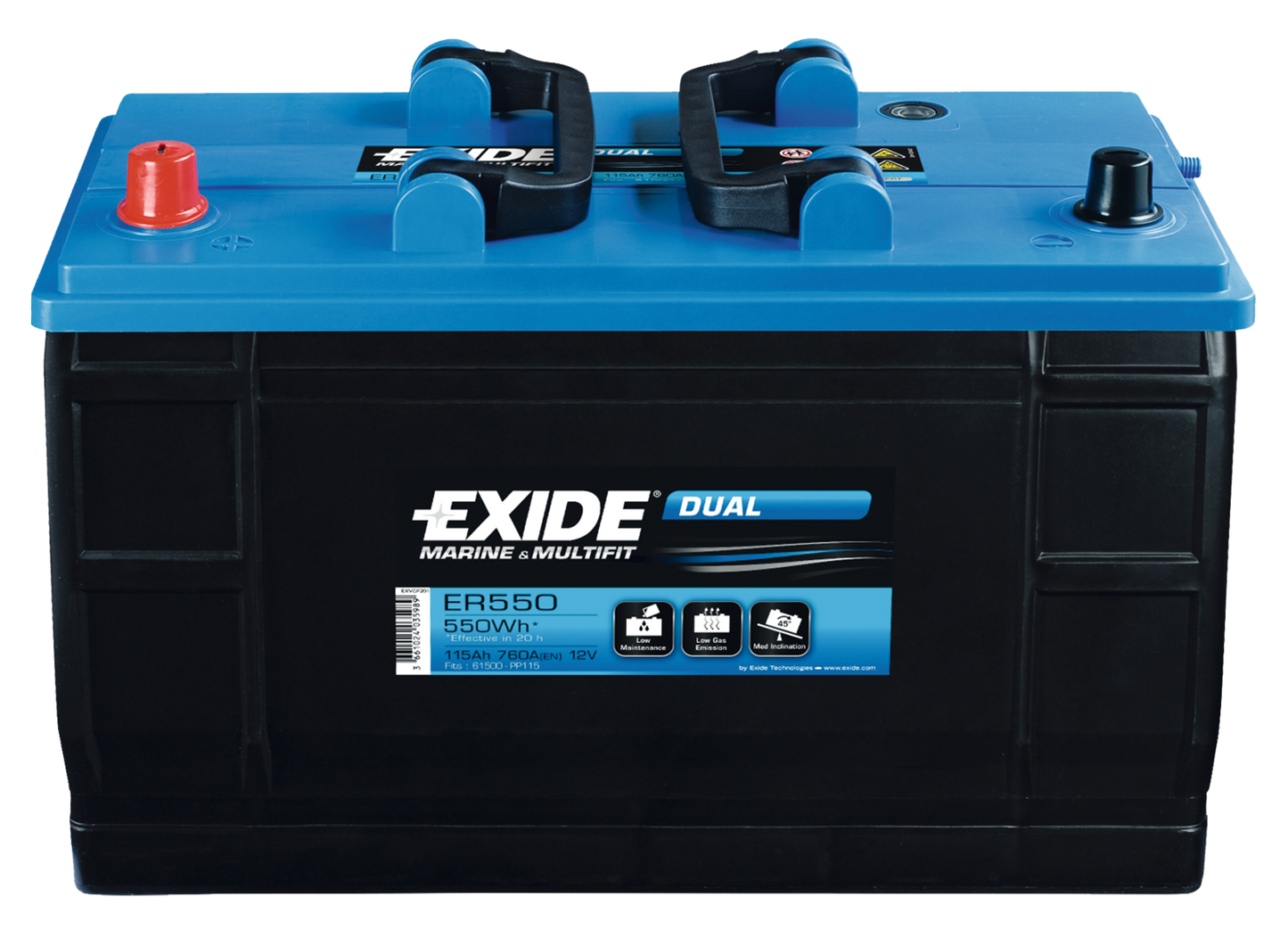 EXIDE Dual ER 550 (A)